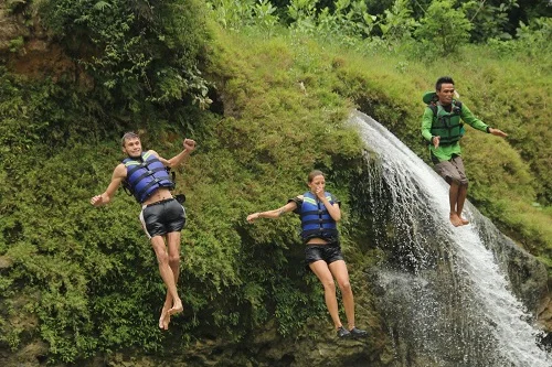 jump from oyo river