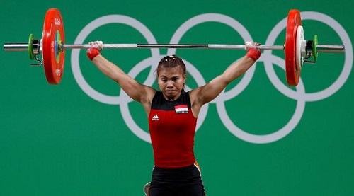 olimpiade rio angkat besi