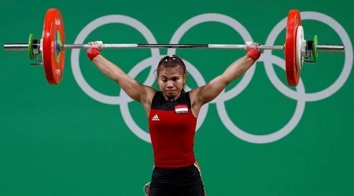 olimpiade rio angkat besi