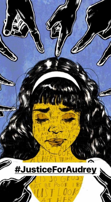 tagar justice for audrey linimasa twitter