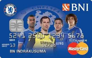 chelsea BNI kartu